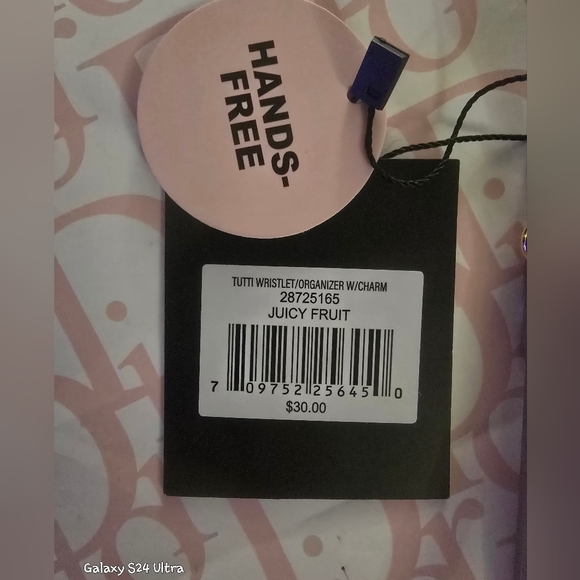 Nanette Lepore Tutti Fruit Wristlet NWT See Pics For Marks From Storage - Picture 4 of 16